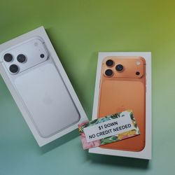 Apple IPhone 17 Pro Max 5G Unlocked New - Only $1 Today Pay The Rest Later! 