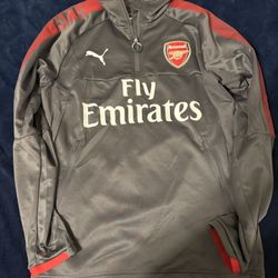 Arsenal Puma Grey Sweater