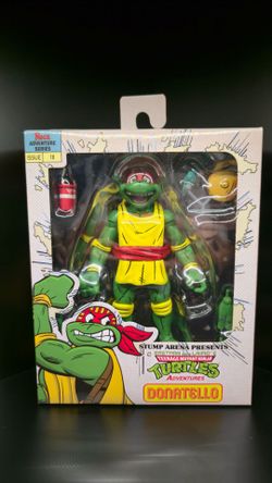 New TMNT / NECA (Archie Comics) Stump Wrestling Action Figure (Donatello)