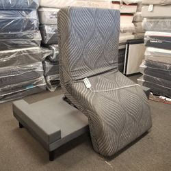 Twin XL Upbed Independence Motorized Lift Bed With 90 Degree Rotation