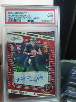 Michael phenix Jr rookie auto