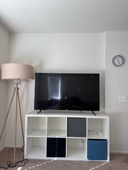 ONN 55” TV + Room light