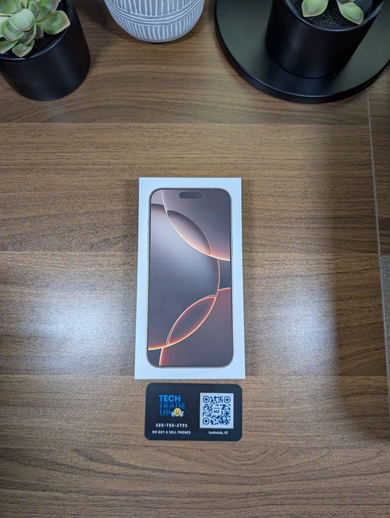 iPhone 16 Pro Max 256Gb Desert 🏝️ Unlocked For All Carriers From Apple