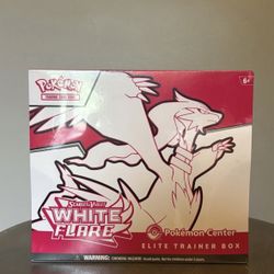 White Flare Pokemon Center Elite Trainer Box (Exclusive) 