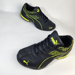 Puma Mens Tazon 6 Fracture 189875 05 Black Casual Shoes Sneakers Size 9