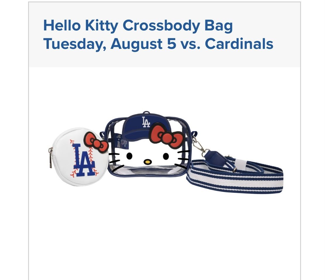 Hello Kitty Bag Giveaway 6 Tickets Top Deck2 Row L 110each