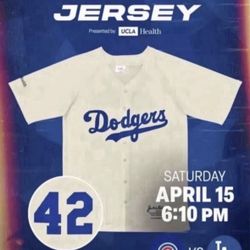 Jackie Robinson Jersey SGA Medium Or XL 2023