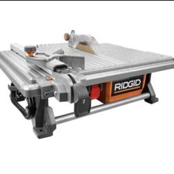 RIDGID R4021 7 in. Tile Saw Corded Electric 120V 6.5A 3450 RPM