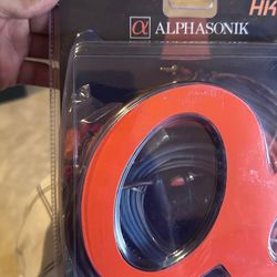 Wire kit ALPHASONIK 8 gauge $30