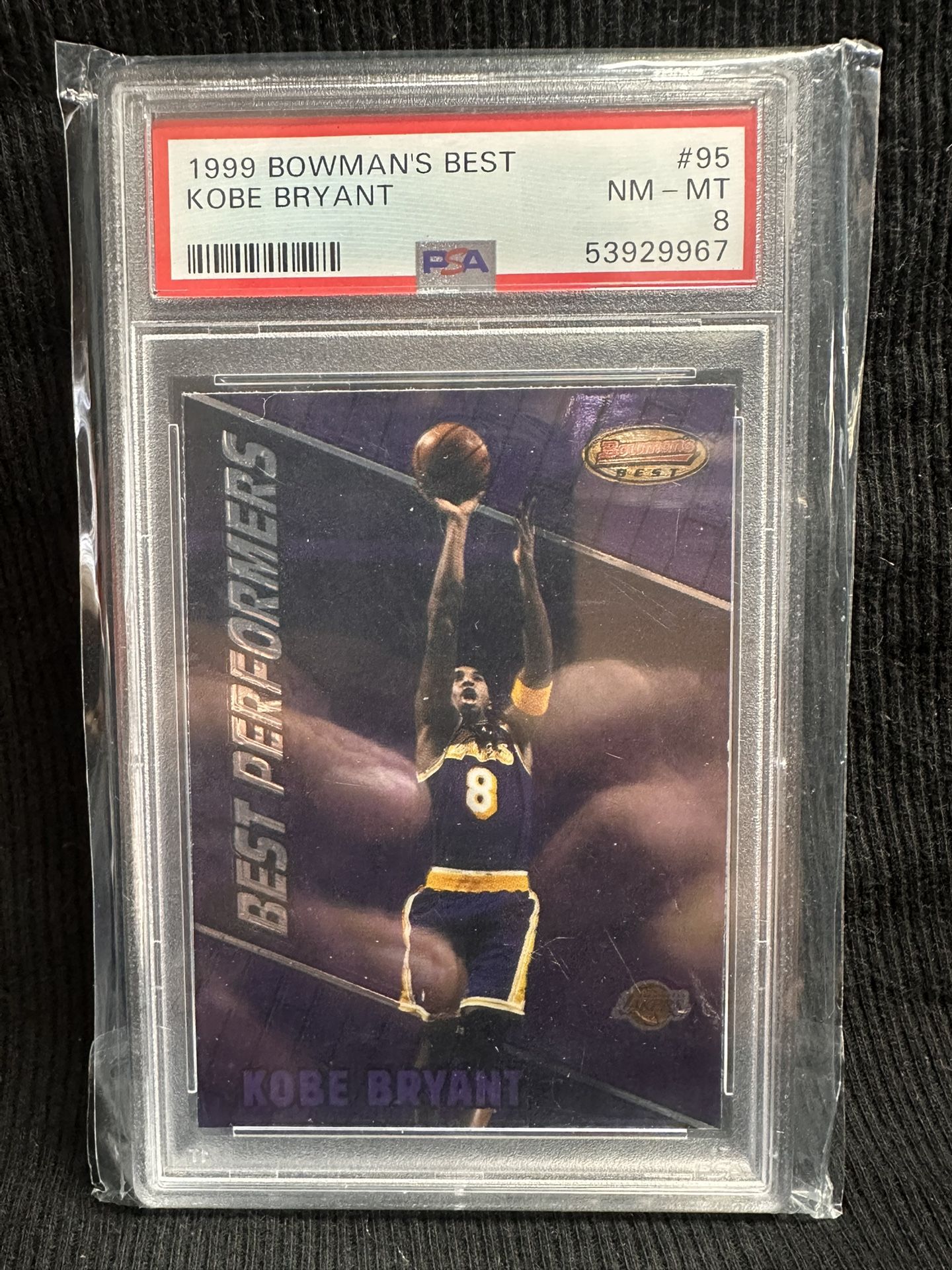 1999 Bowmans Best Kobe Bryant! Psa 8