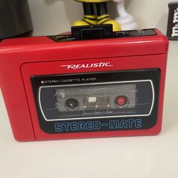 Vintage REALISTIC Stereo Mate Cassette Player score-28 model NO 14-1067