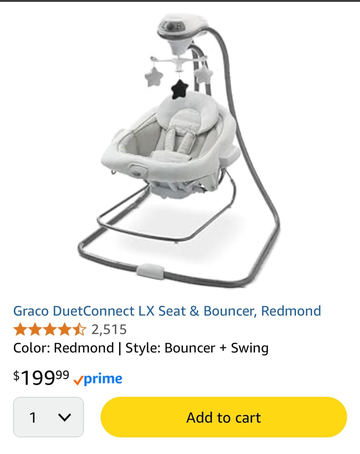 Baby Swing And Bouncer
