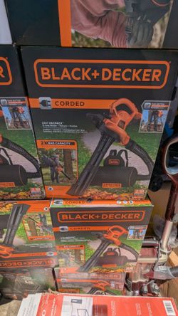 Black+Decker leaf blower