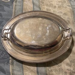 Silver Plated Covered  Dish