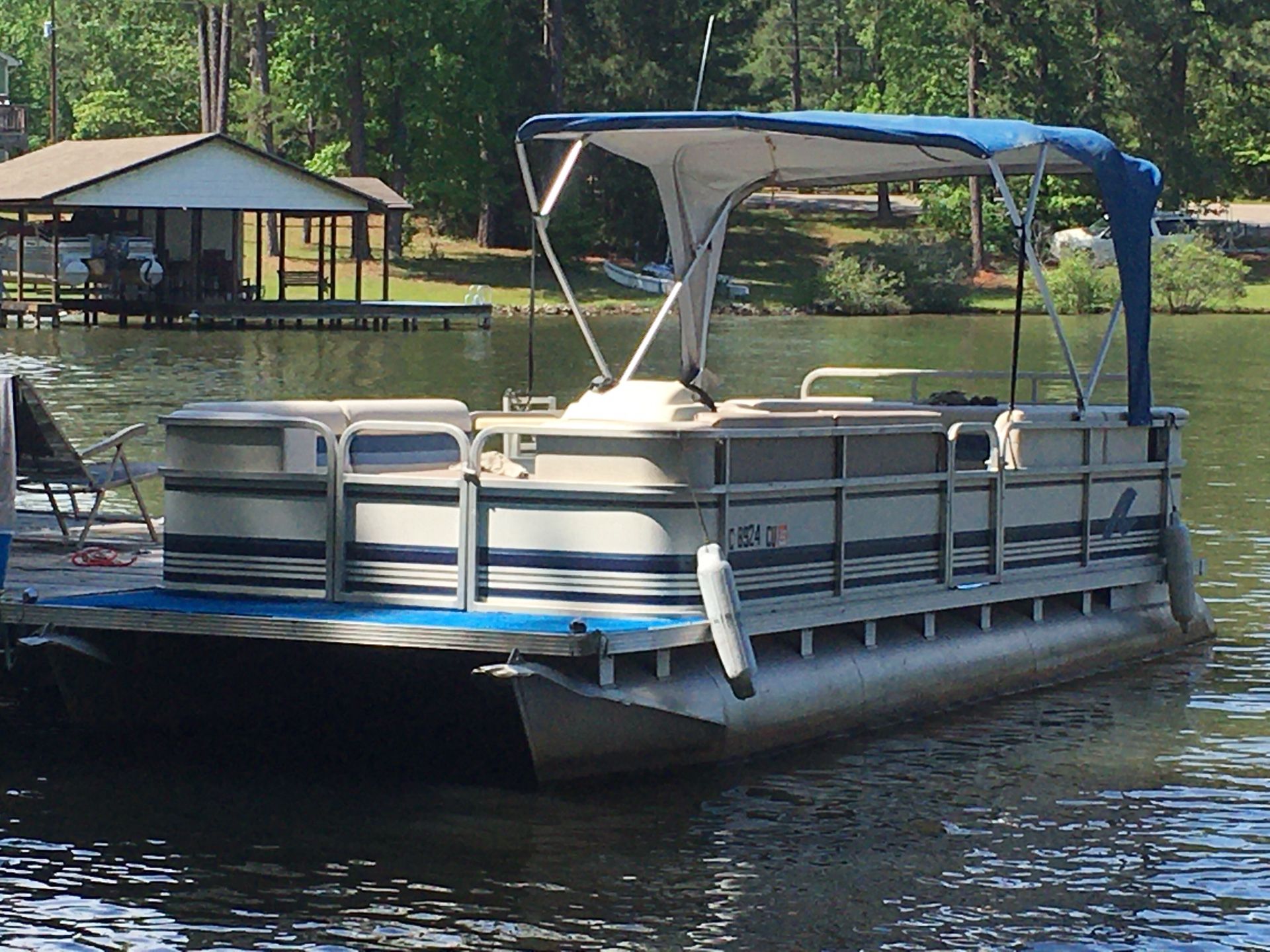 Pontoon Boat For Sale for Sale in Littleton, NC OfferUp
