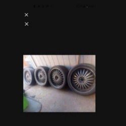 6 lug 24-in rims Need  tires have all center caps face Silverado Tahoe and many other trucks