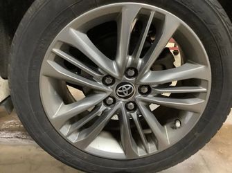 17” Toyota Camry OEM Alloy Wheels w/ Used Tires – Set of 4 