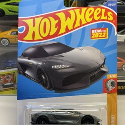 🇸🇪 HOT WHEELS 2021 - Gray/Grey Koenigsegg Gemera - HW TURBO 138/250 - 1:64