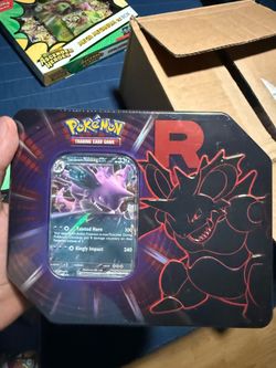 Team Rocket nidoking tin