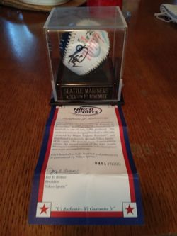 Seattle Mariners A Season To Remember commemorative baseball