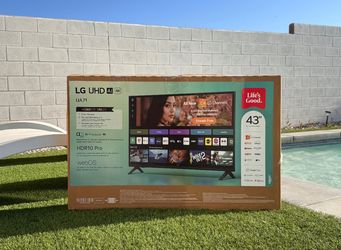 43” Lg smart 4k led Uhd tv