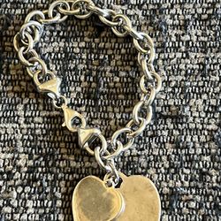 Vintage Sterling Silver Bracelet 7.5 inches