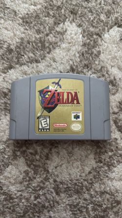 Zelda ocarina of time for nintendo 64