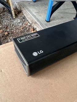 LG Soundbar and Bluetooh Subwoofer