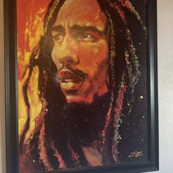 Bob Marley painting