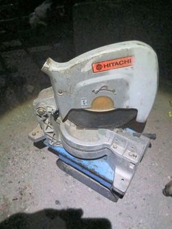 15" Hitachi cutoff chop saw