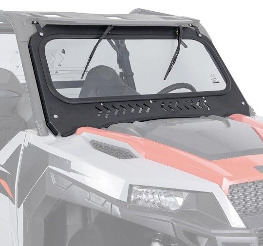 KEMIMOTO Glass Windshield Compatible with Polaris General 1000, XP 1000, 4 1000 2016-2025 Front UTV Windshield DOT Approved Laminated Safety Glass Win
