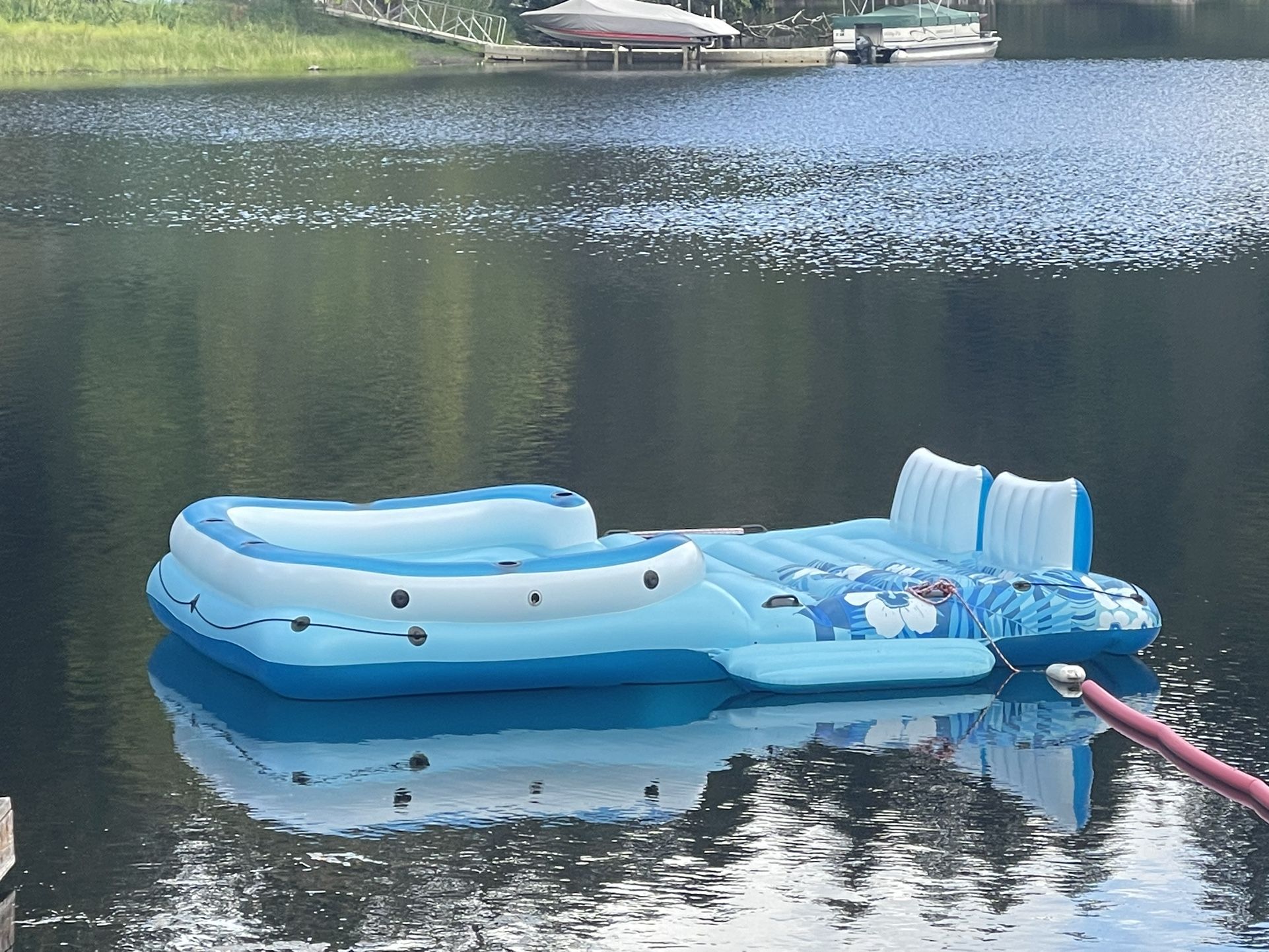 Costco party raft used once. Folded and in the garage