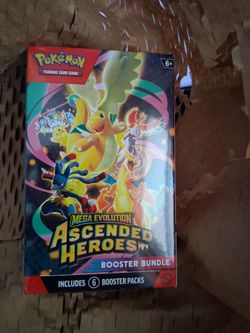 Pokémon Mega evolution Ascended Heroes Booster bundle Brand new factory sealed
