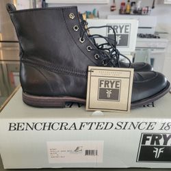 Frye Phillip Work Boot Black Genuine Leather Men's Size 11

Brand New with tags!