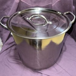 Stainless Steel Large Stock Pot