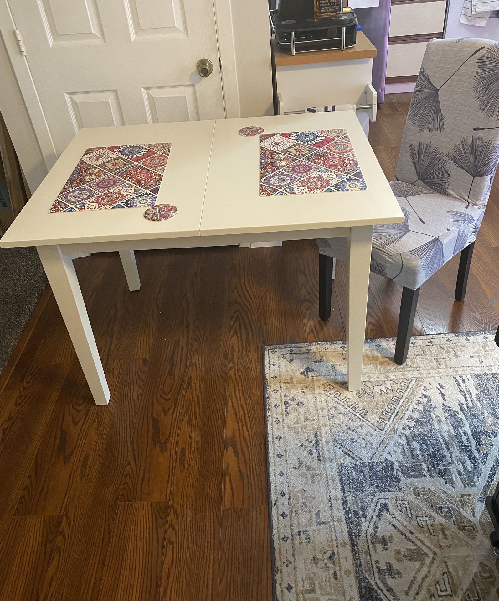 Rectangular Dining Drop Leaf Table