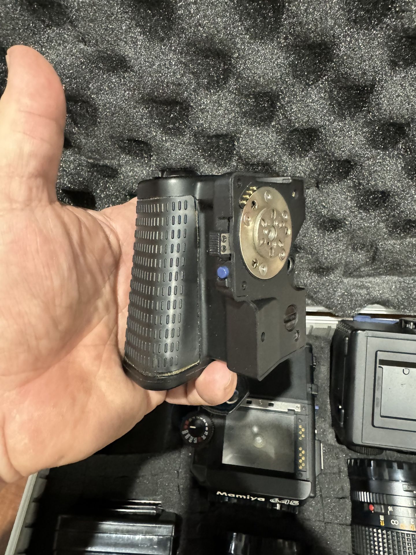 Mamiya 645 Super Mint Complete Set W/steel Case