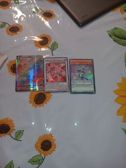 Pokemon cards and yugio card