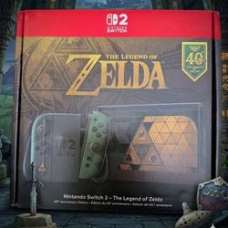 Zelda Nintendo Switch 2 Console With WARRANTY Brand New In Box