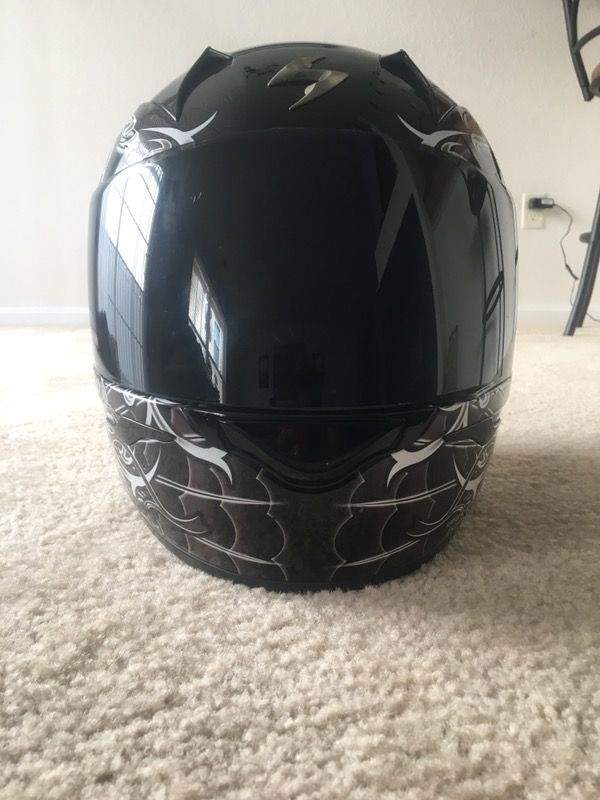 Scorpion motorcycle helmet