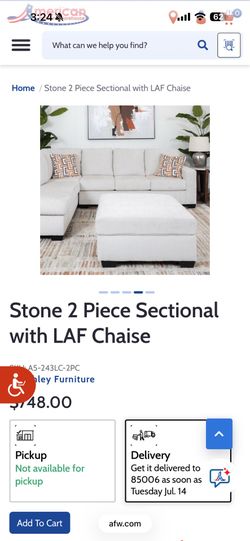 Couch & Ottoman