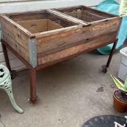 Animal Cage On Wheels 