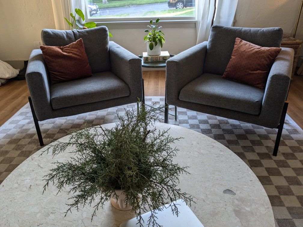 Grey Koarp IKEA Armchairs