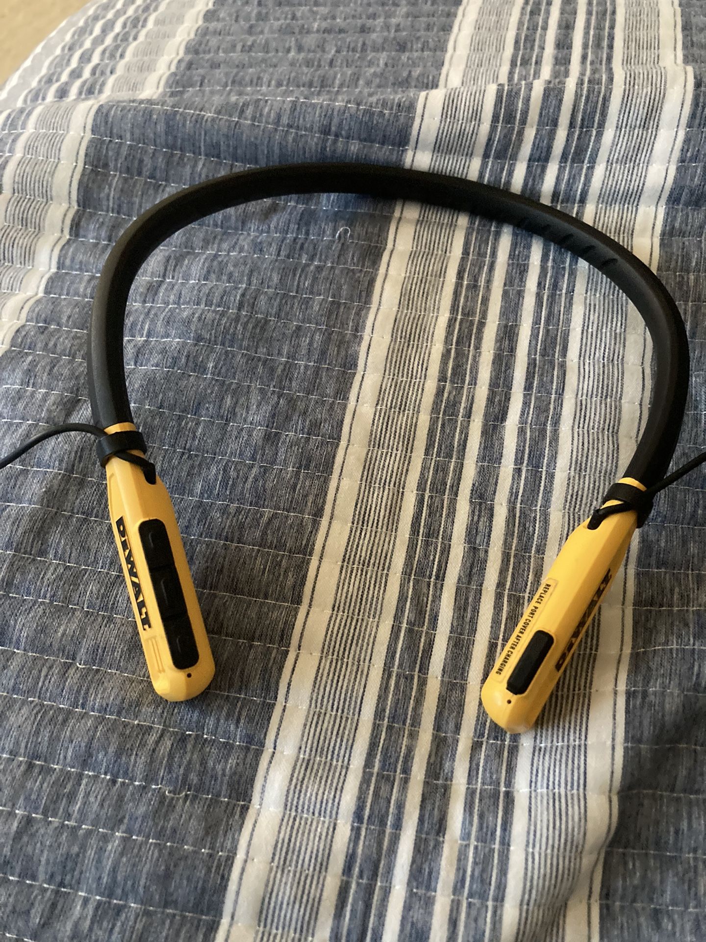 Dewalt Bluetooth Earbuds.