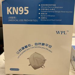 4 Packs of 10 (40 Face mask) Disposable KN95 Face Mask Mouth Cover Masks 