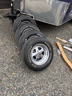 15” Cragar wheels and tire