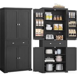 Pantry Storage Cabinet For Kitchen/Living Room