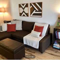 IKEA Friheten Sleeper Sectional – Chocolate Brown (Discontinued Color)