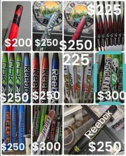 SOFTBALL BATS FOR SALE