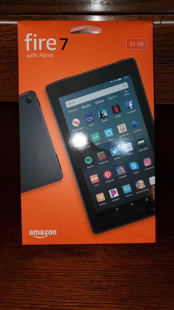 Amazon Black Fire 7 Tablet (9th Gen). New and Sealed..